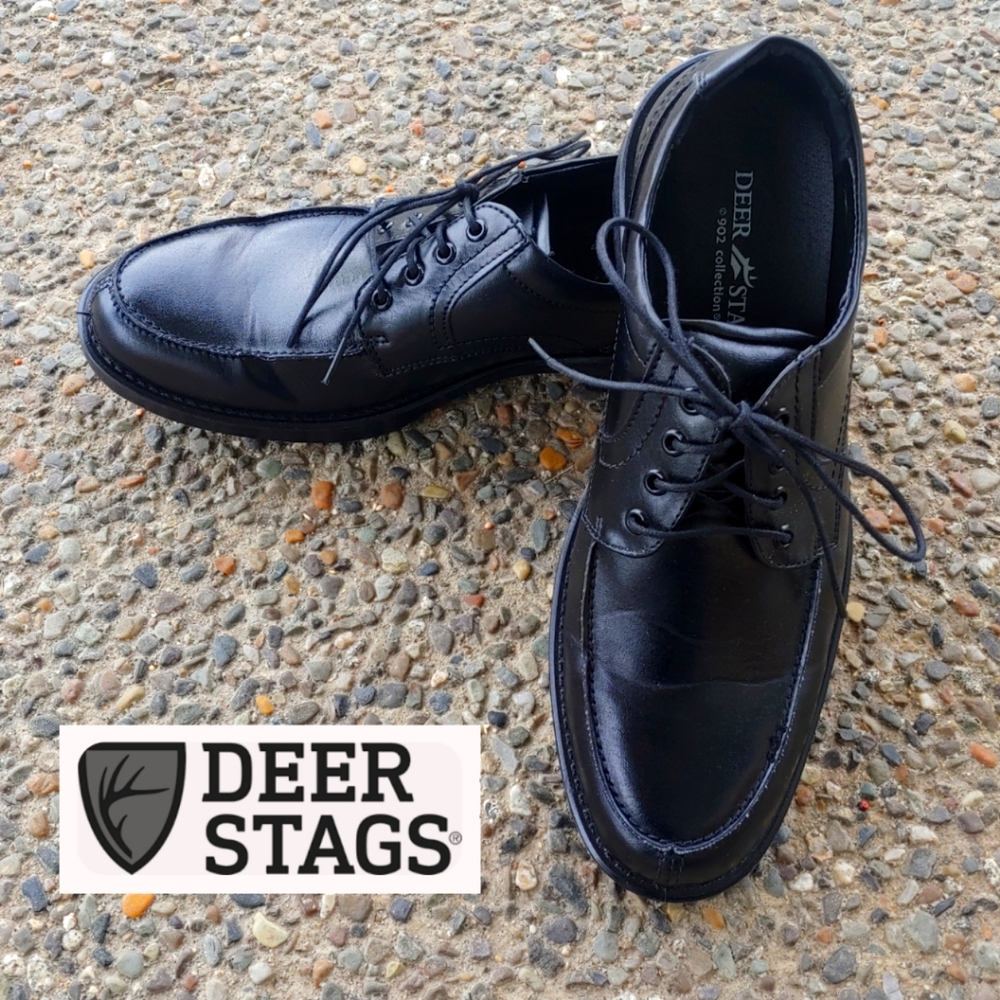 Deer Stag 902 Collection, Size 10M, Black